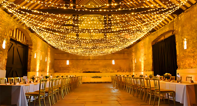 Guirnalda de luces para bodas