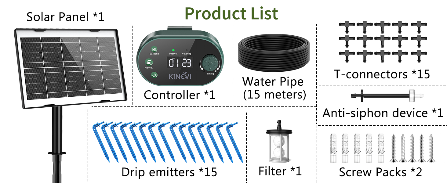 Solar Drip Irrigation System 3W