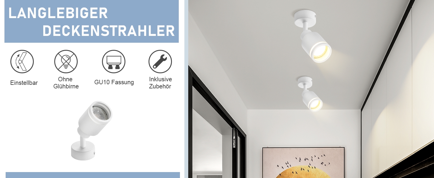 modern deckenstrahler