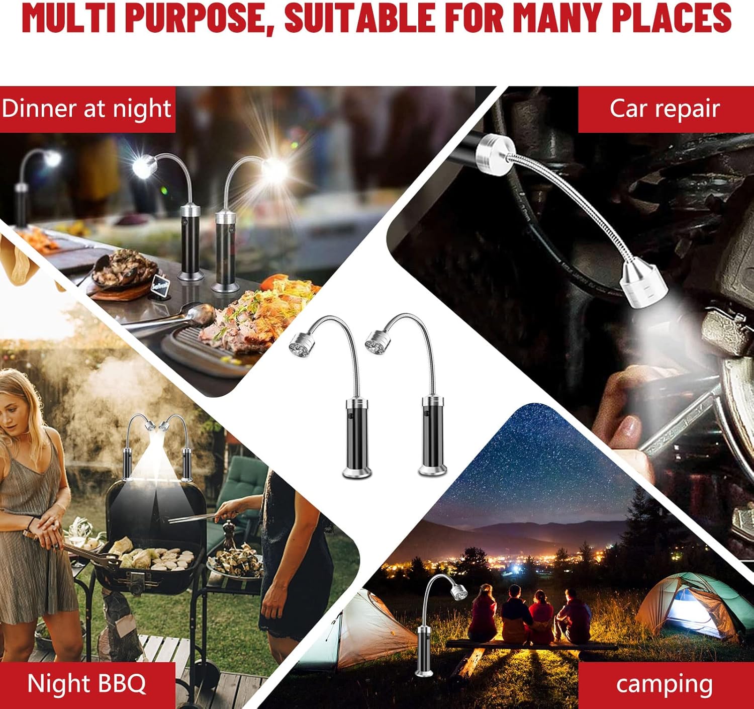 Éclairage De Barbecue Portable Et Pratique Éclairage De Barbecue à LED