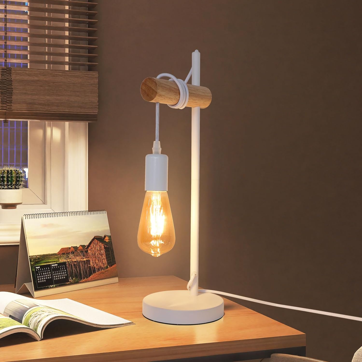 Lampadaire en plumes de décoration nordique, lampe sur pied en résine de  1,2 m à trois couleurs à intensité variable, avec lampe de chevet à  interrupteur au pied, lampe sur pied en