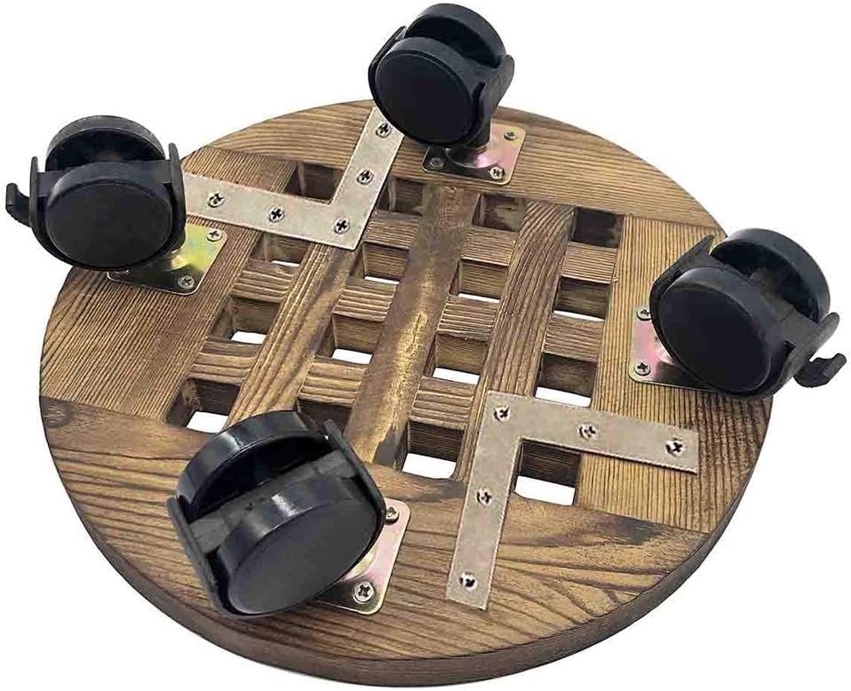 MODOU - Pot Base, Pot Moving Tray, Thick Transport Trolley, Carbonization, Corrosion Resistant - Dark Brown -Dwarf Discovery shop AAHKMJXYDAFdJAOAIMEbOAchlkWZ0oakZn uVZ0mPidMNbILvCvspZ4oG3fPgIqc1P2GFnNzuZ1QnniKcYeldv vuU4ehpYO3suswqV4h2BQLA==