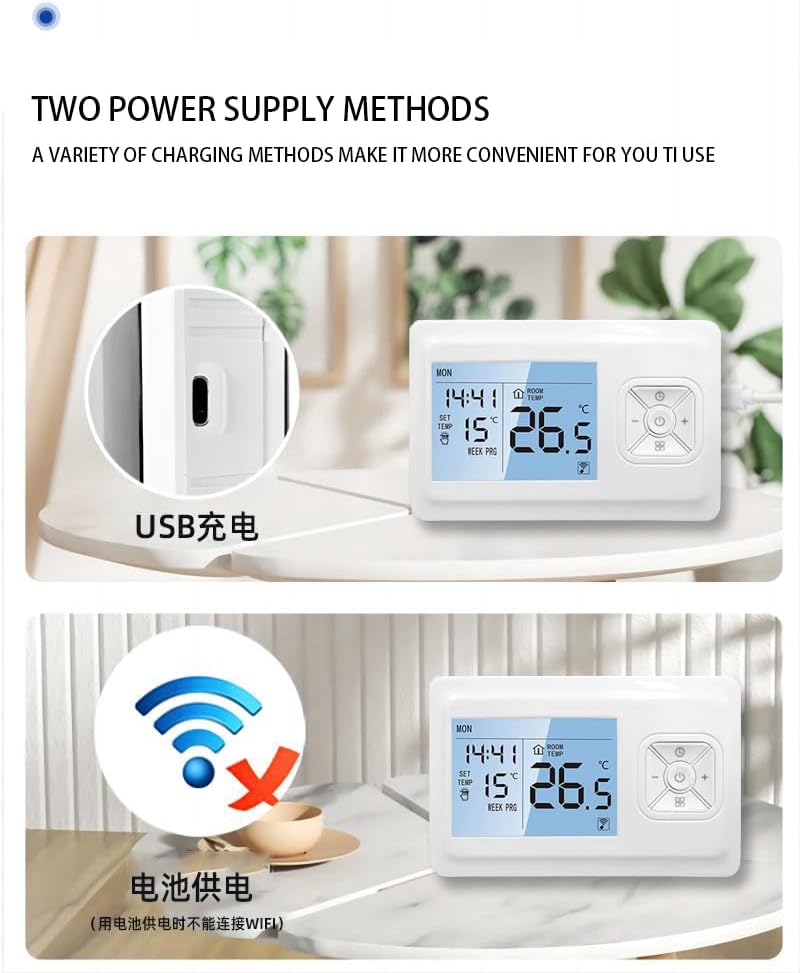 Termostato Intelligente Termostato Via Wifi Aire Acondicionado De