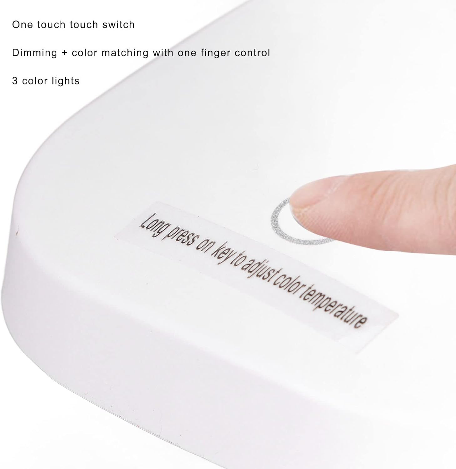 Uni-Com Luce Notturna LED Che Cambia Colore: Bianco, Con Sensore Crempuscolare Per Camera E Corridoio - Risparmio Energetico