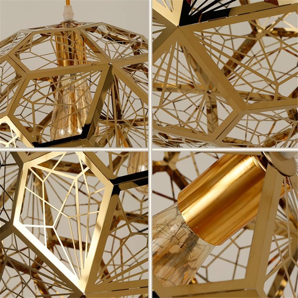 Lustre En Acier Inoxydable, Plafonnier Moderne Minimaliste En Maille Métallique Polyédrique, Pour Salle à Manger, Salon, Chambre, Bar,Or,47cm -EUROPALAMP Soldes Magasin AAHKMJXYDAFdJAOAIMEbOAchlkWZ0oakZn uVZ0mPidMNbILvCvspZ4oG3fPgIqc1P2MFw3OR0q 7qgIC8LHzKc8yAr3yMIW7HItt7RQPGElmg==