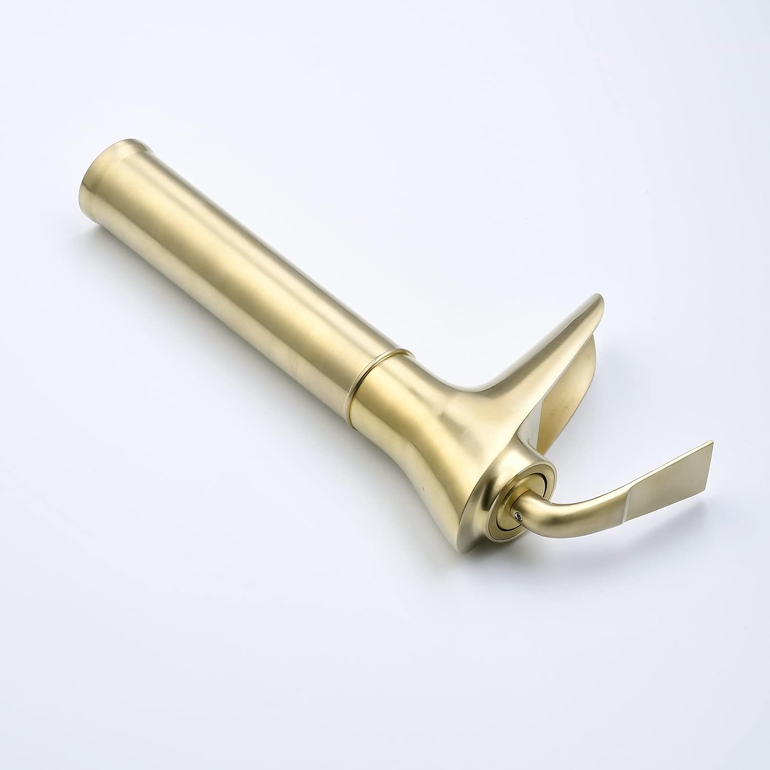 single hole gold faucet