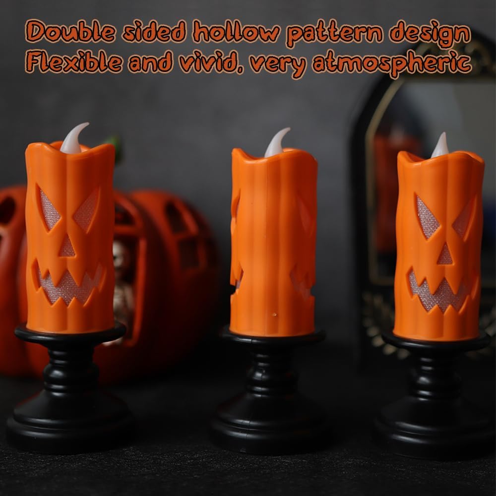 Candele Elettriche Set Di 48 Lumini Votivi A LED Che Cambiano Colore - Senza Fiamma, A Batteria, Per Decorazioni Natalizie E Di Halloween Candele Led