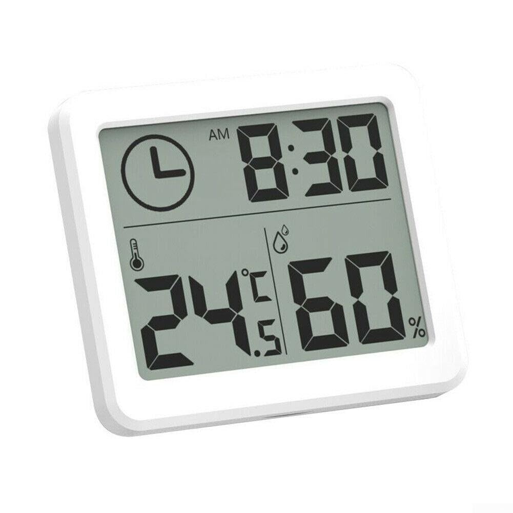 Riiichflowshop Analoges Thermometer-Hygrometer - 2-in-1 Für Zuhause & Outdoor, Rundes Design