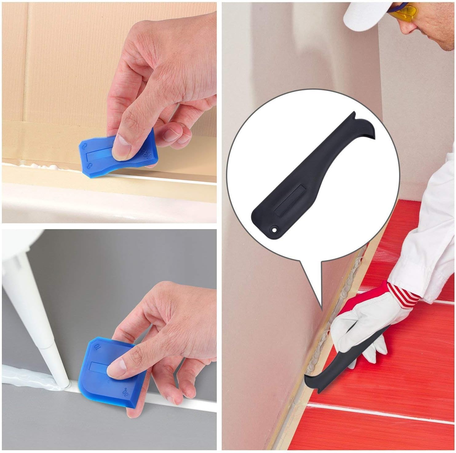 13 Pieces Finition De Joints Silicone Et Lisseurs De Joints Outils D'étanchéité à Cadres, Kit D'Outil De Scellage Et De Calfeutrage Pour Salle De Bain Cuisine JUNJUN -Pas Cher Pro Bricoleur Magasin AAHKMJXYDAFdJAOAIMEbOAchlkWZ0oakZn uVZ0mPidMNbILvCvspZ4oG3fPgIqc1P2VxxG5x1G3M9OTgC7rOMUO nRJfvENg3deNgiSyUClnw==