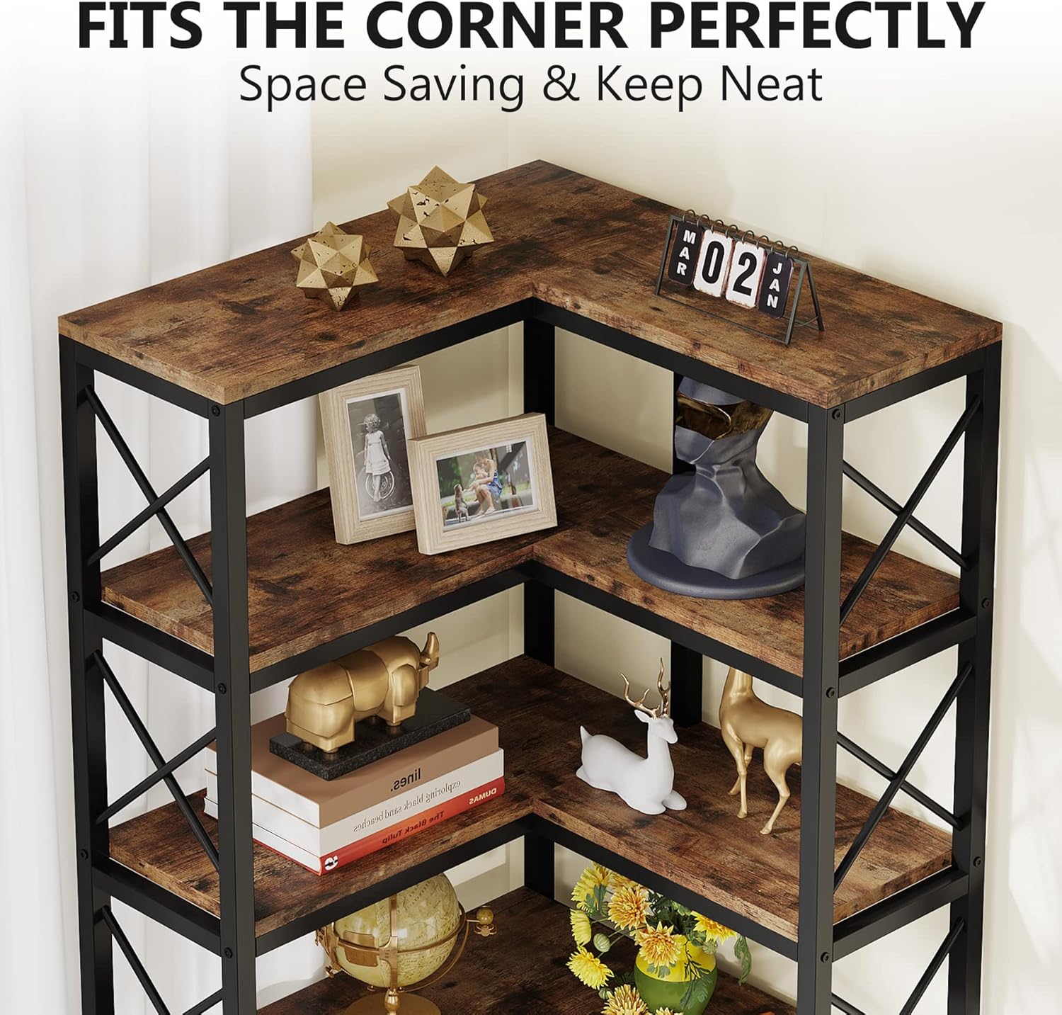 Corner Shelf Side View