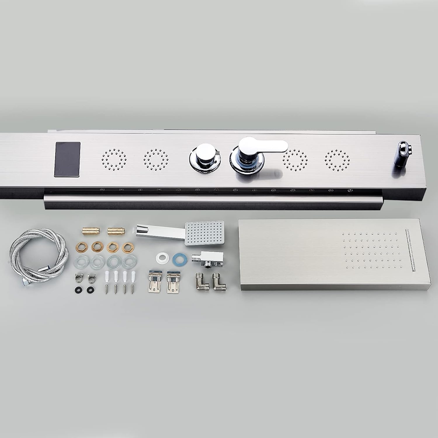 Panel De Ducha De Luz LED Con Sistema De Columna De Ducha De Chorro De Masaje SPA Para Baño,Niquel Pulido -Mundo Ducha AAHKMJXYDAFdJAOAIMEbOAchlkWZ0oakZn uVZ0mPidMNbILvCvspZ4oG3fPgIqc1P2YlLxkWK172ts3az