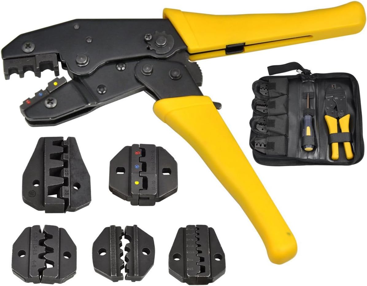 Pince à Sertir Les Cosses De Câble Isolées 0,5 à 6 Mm²