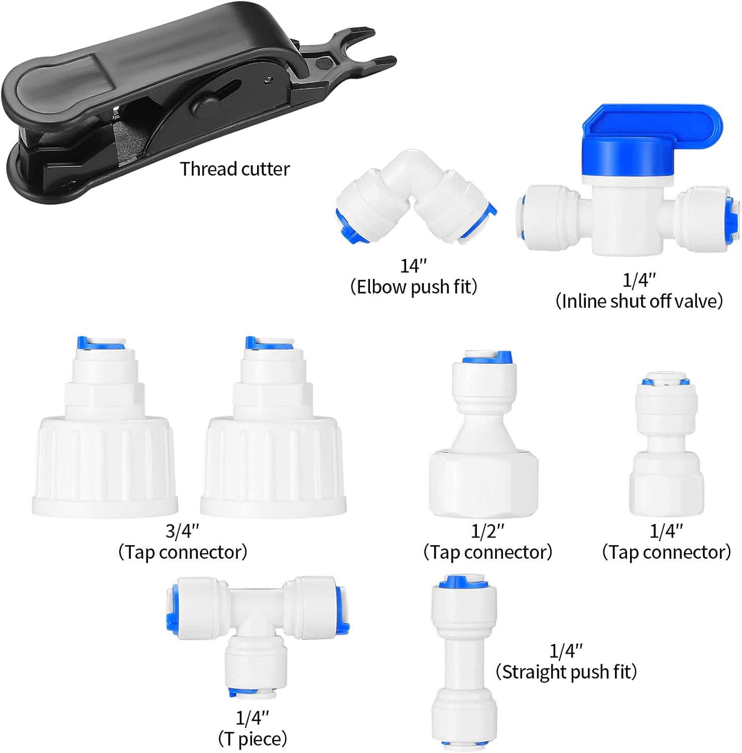 HOMSFOU 2x Hochdruck-Wasserschläuche - Flexible Zuleitungen Für Bad, WC & Warmwasserbereiter