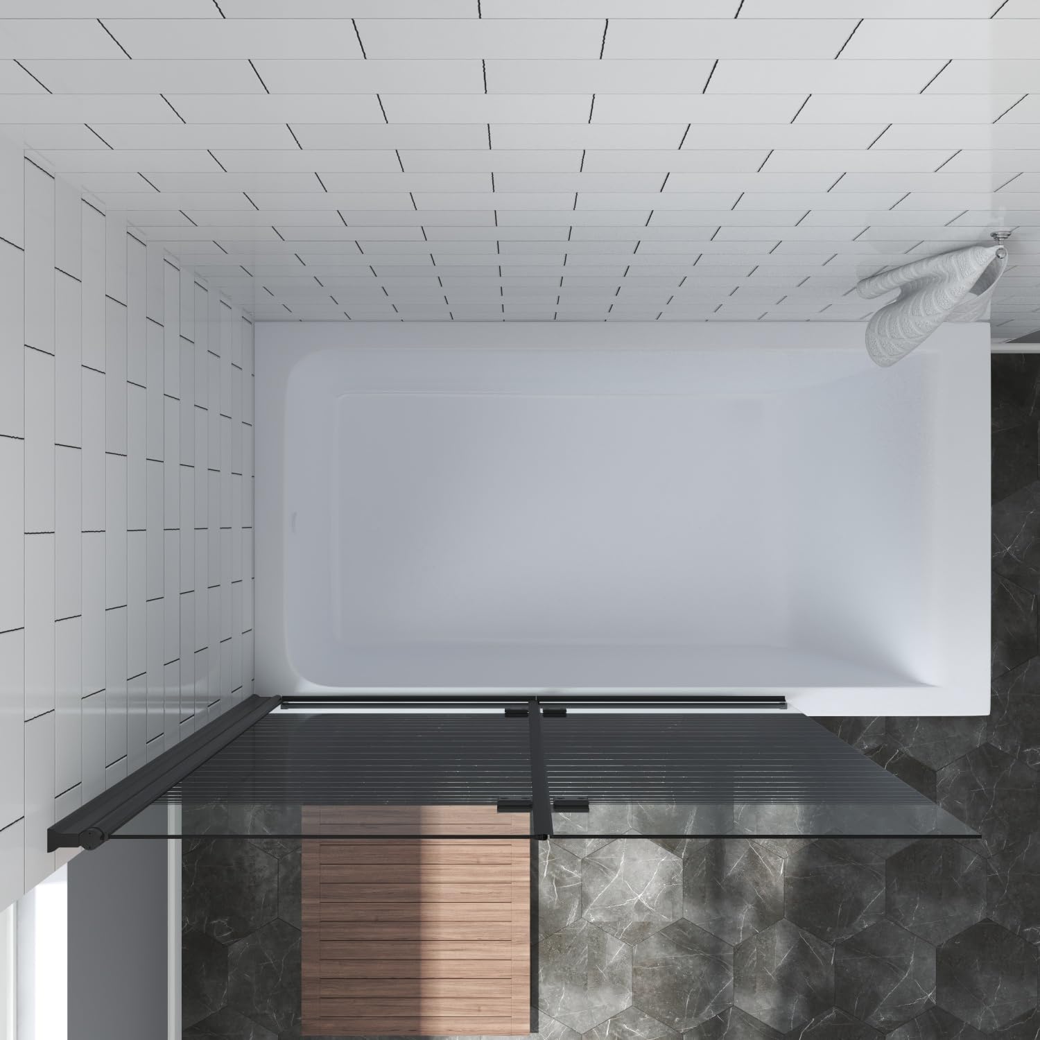 Walk In Dusche Duschwand 120 cm