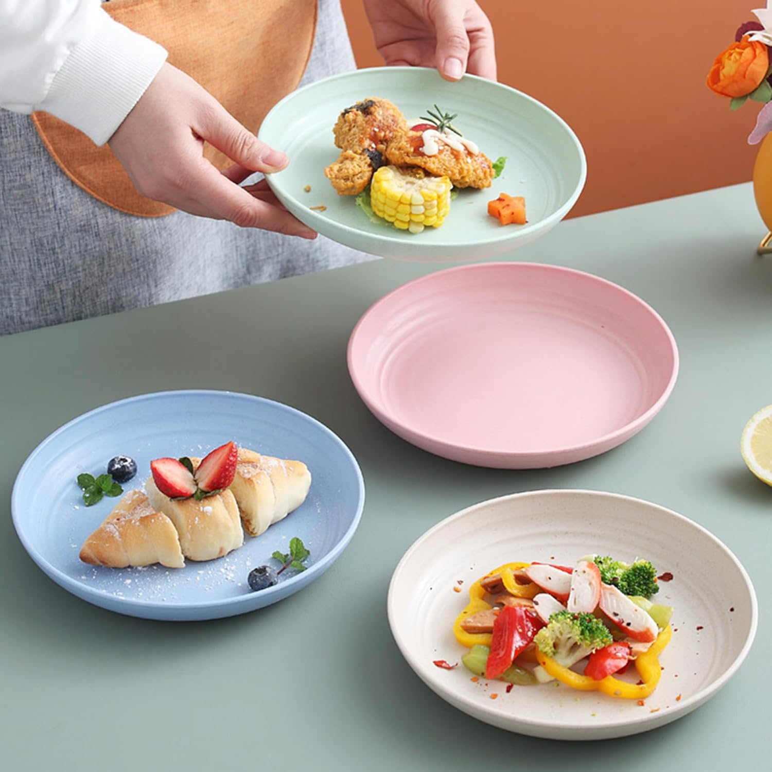 Lot De 108 Couverts Jetables Compostables Et écologiques Pour