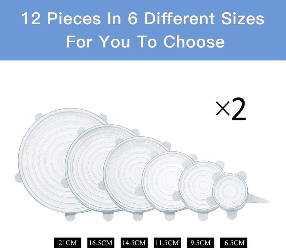 Couvercle Silicone Alimentaire, 12 Paquets De Couvercles Extensible En Silicone, Flexible, Réutilisable, Couvercles De Stockage De Nourriture Couvertures Extensibles D'épargnant -Promos Gout Cuisine Boutique AAHKMJXYDAFdJAOAIMEbOAchlkWZ0oakZn uVZ0mPidMNbILvCvspZ4oG3fPgIqc1P2j9jw0ETx4k3k9EZNgHE99gE44kzig tblQm9koFH8QA==