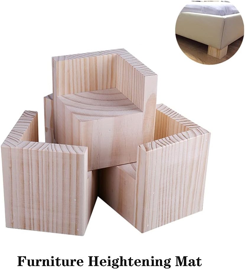 Lot De 4 élévateurs De Meubles Rehausseurs De Meubles En Bois, Lit De Bureau Riser Meubles Pieds De Levage Pieds Jusqu'à Pour Table De Bureau Lit(Size:5x5x5cm) -Fispool Magasin AAHKMJXYDAFdJAOAIMEbOAchlkWZ0oakZn uVZ0mPidMNbILvCvspZ4oG3fPgIqc1P2mQrOyTvdDPWj0heCA2n3Bhs0irXe07pUI QNkRGhlRA==