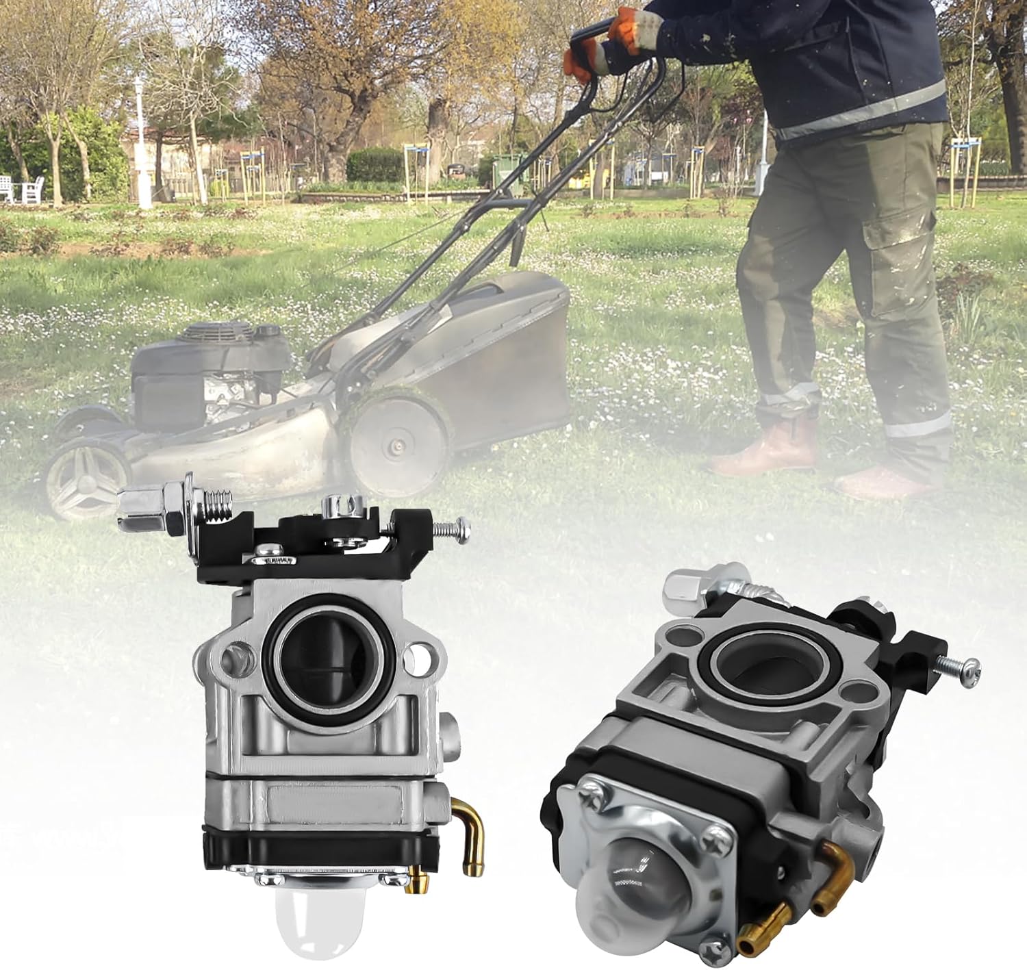 RichVibe Kit De Carburateur De Débroussailleuse Pour Sunseeker Pour Mfh