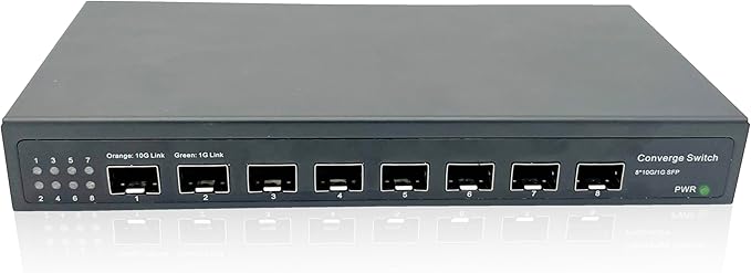 Switch fibre 10G Elfcam - Vue principale