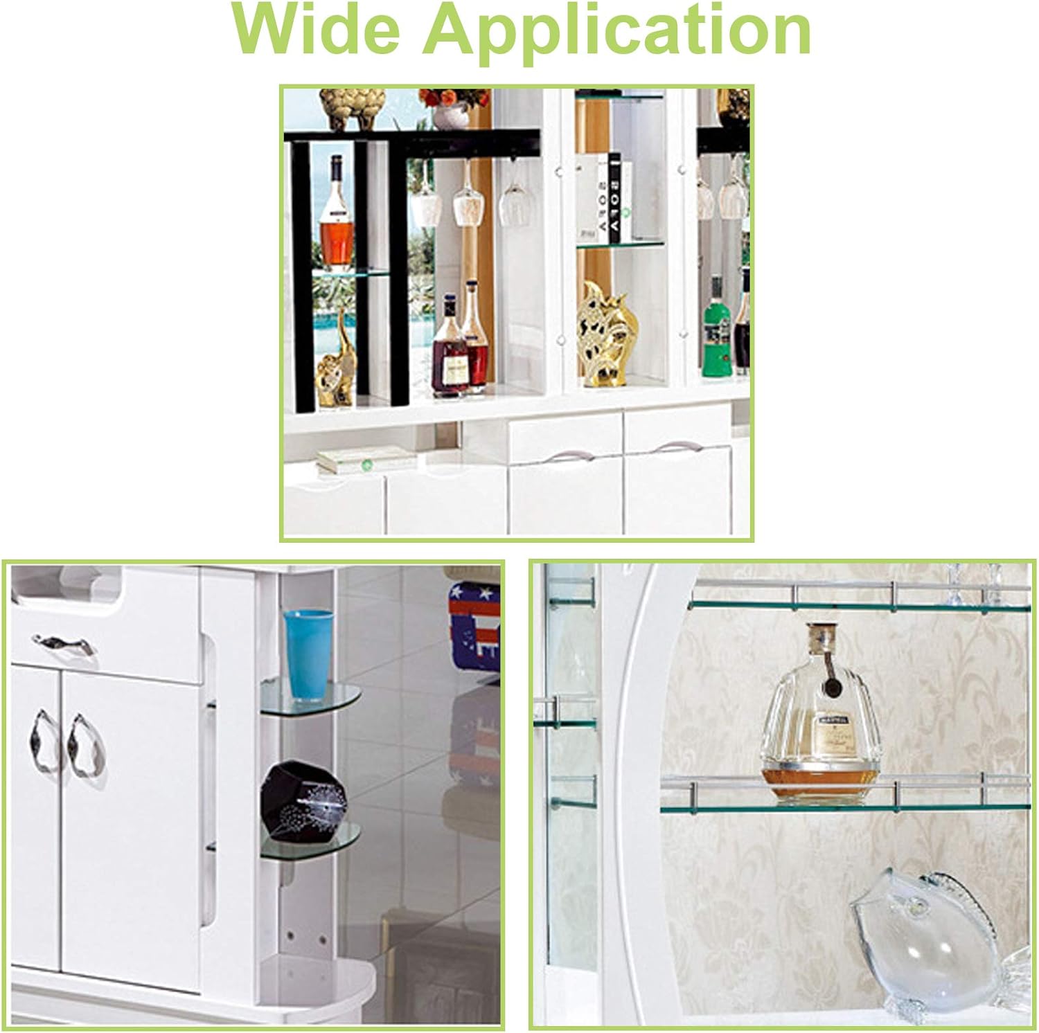 Lot De 20 Supports D'étagère En Verre Réglables Sans Cadre - En Alliage De Zinc - Pinces De Serrage Demi-rondes Pour Verre - Supports D'étagère En Verre - Chrome Poli, -Pro Outils Soldes Magasin AAHKMJXYDAFdJAOAIMEbOAchlkWZ0oakZn uVZ0mPidMNbILvCvspZ4oG3fPgIqc1P2vykKsc0qmDfD50uOwHjfbO2nOaLWWZwnsQS I0 m8tQ==