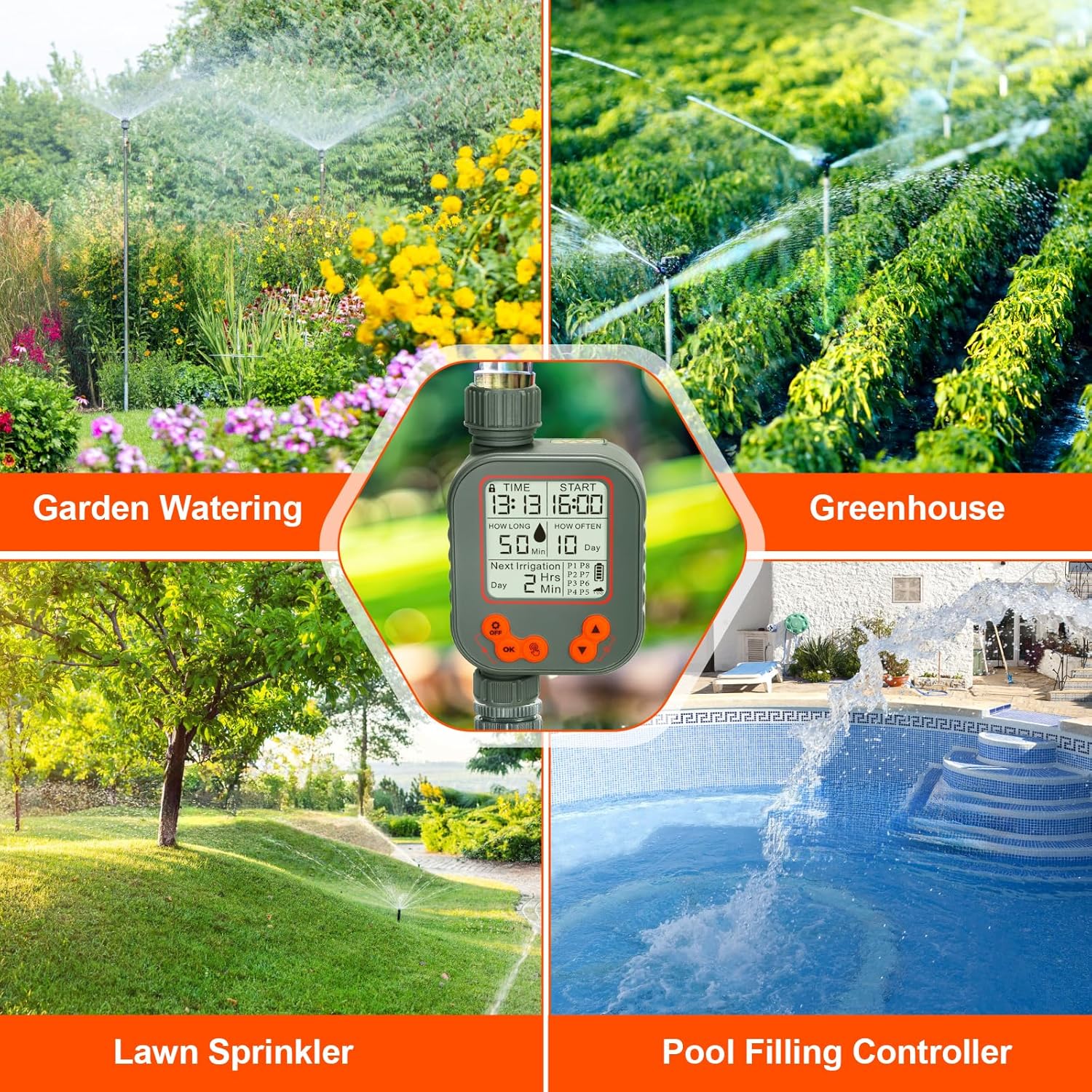 Timer per irrigazione