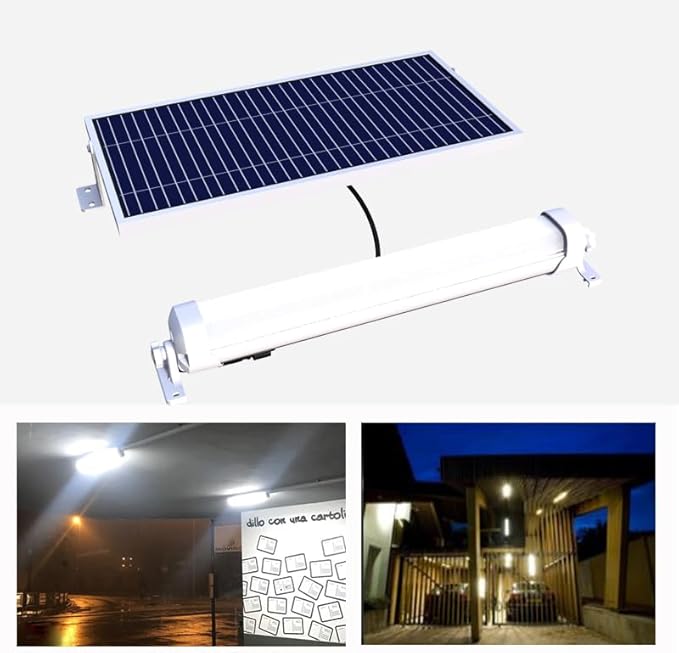 Technische Abmessungen der Solarleuchte