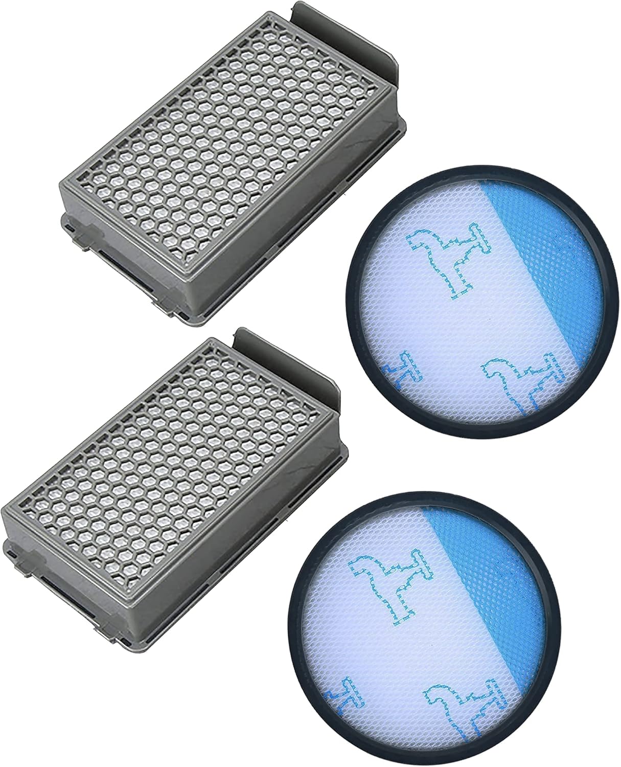 Set Di 2 Filtri HEPA Per Aspirapolvere Rowenta RO3731EA Tefal Compact Power E Ciclonico Filtro Hepa Pre Motore Per Ro3724ea Ro3753ea Ro3786ea 96620113