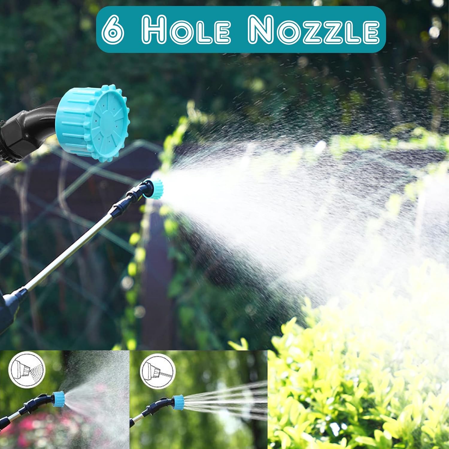 Buse De Tuyau D'Arrosage 3/4 Réglable Haute Pression - Pour Jardin, Neuf