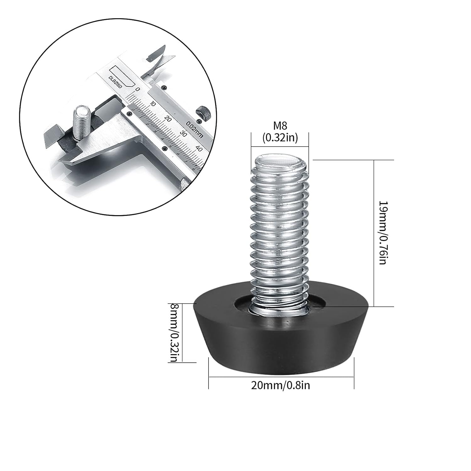 Lot De 22 Pieds De Nivellement - Réglables Et De Petite Taille - Vis Avec Filetage M8 - 23 X 27mm - Idéaux Pour Meuble Et Chaise -Fispool Magasin AAHKMJXYDAFdJAOAIMEbOAchlkWZ0oakZn uVZ0mPidMNbILvCvspZ4oG3fPgIqc1P3DikXpE8YKQ7EcO8Ju15 0 EMeMvje93ZDJb4vDk9kpg==