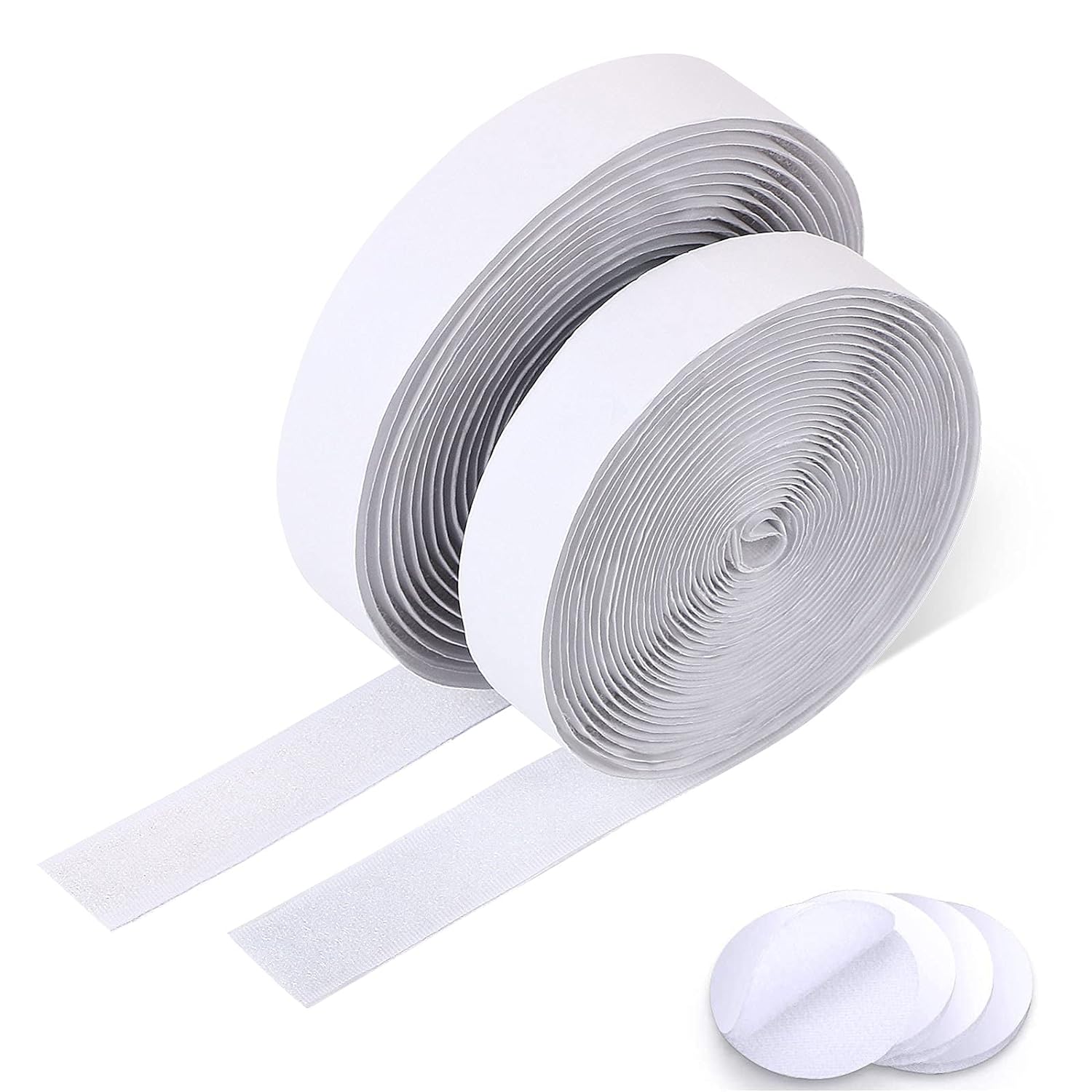 RHAFAYRE 8M Self Adhesive Velcro Strips Sticky Tapes Strips