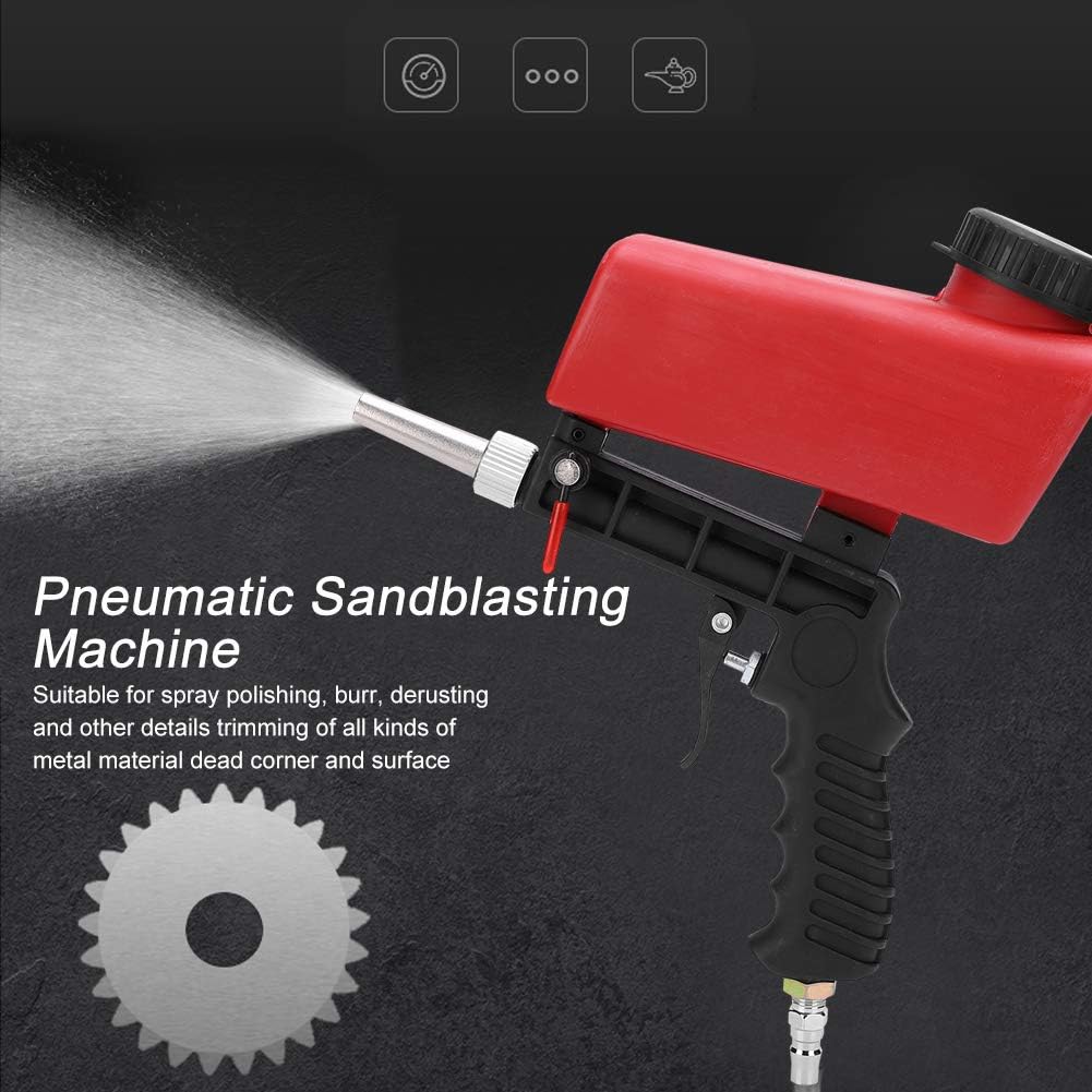 Houhence – Sableuse pneumatique portable – Pistolet à sableuse ...