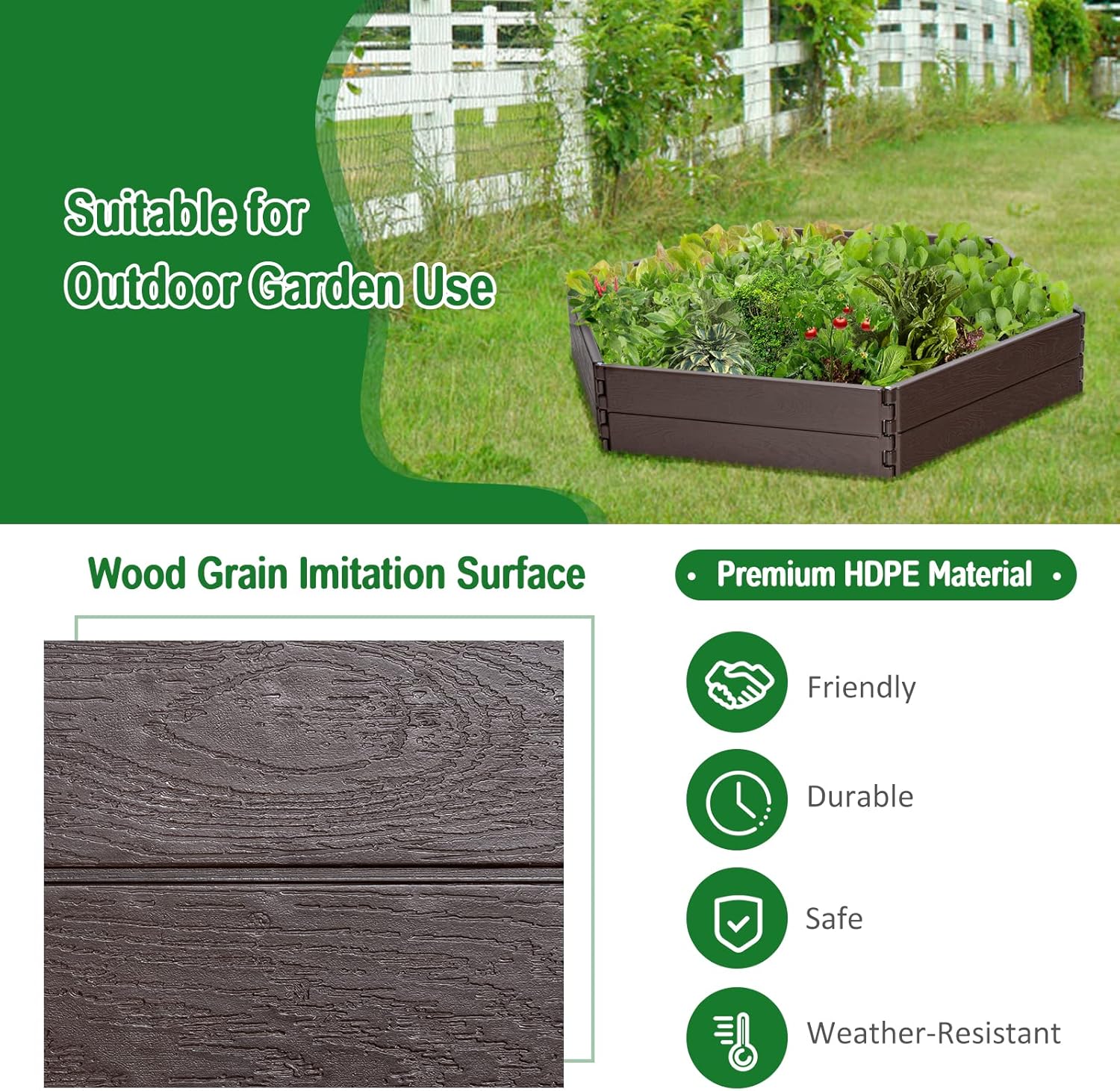 RELAX4LIFE Aiuola Rialzata Flessibile In Plastica Per Giardino Con Forme Diverse, Bordo Moderno Per Fiori E Verdure, Per Patio E Giardino, Marrone (123 × 61 Cm) -Vendite VIDAXL AAHKMJXYDAFdJAOAIMEbOAchlkWZ0oakZn uVZ0mPidMNbILvCvspZ4oG3fPgIqc1P3HoCm1blbe7FCNJhiJMVnU1zGpSed1j7eLf349NoPx w==