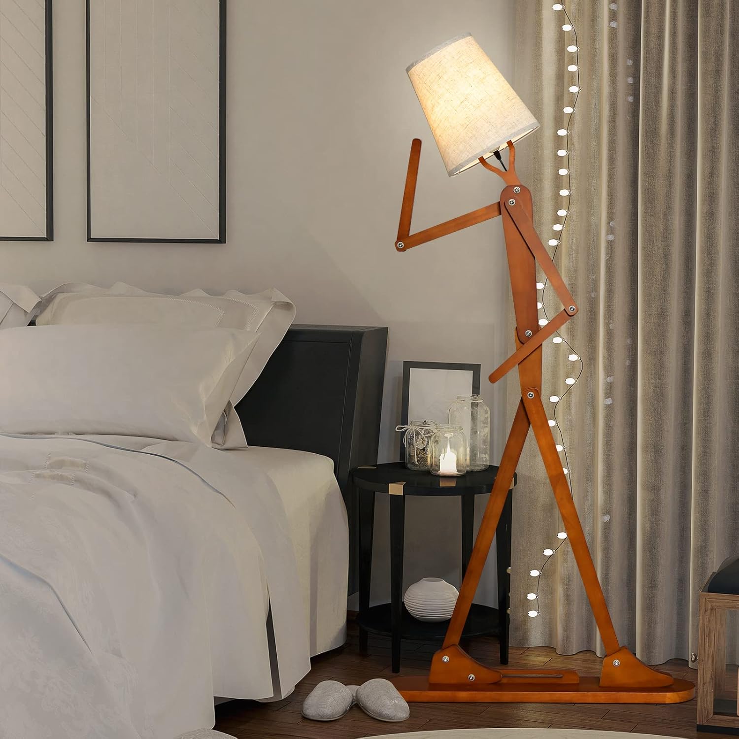 COSTWAY Lampadaire Salon Humanoïde En Bois D'Hévéa Lampadaire Sur Pieds Avec Interrupteur à Pied Et Abat-jour Changeable Pour Salon Chambre à Coucher -Éclairage Domestique AAHKMJXYDAFdJAOAIMEbOAchlkWZ0oakZn uVZ0mPidMNbILvCvspZ4oG3fPgIqc1P3OaSWZQaGNuFlEpL VAVyQ7hhRHBc3K3hiTY yfHNoOQ==