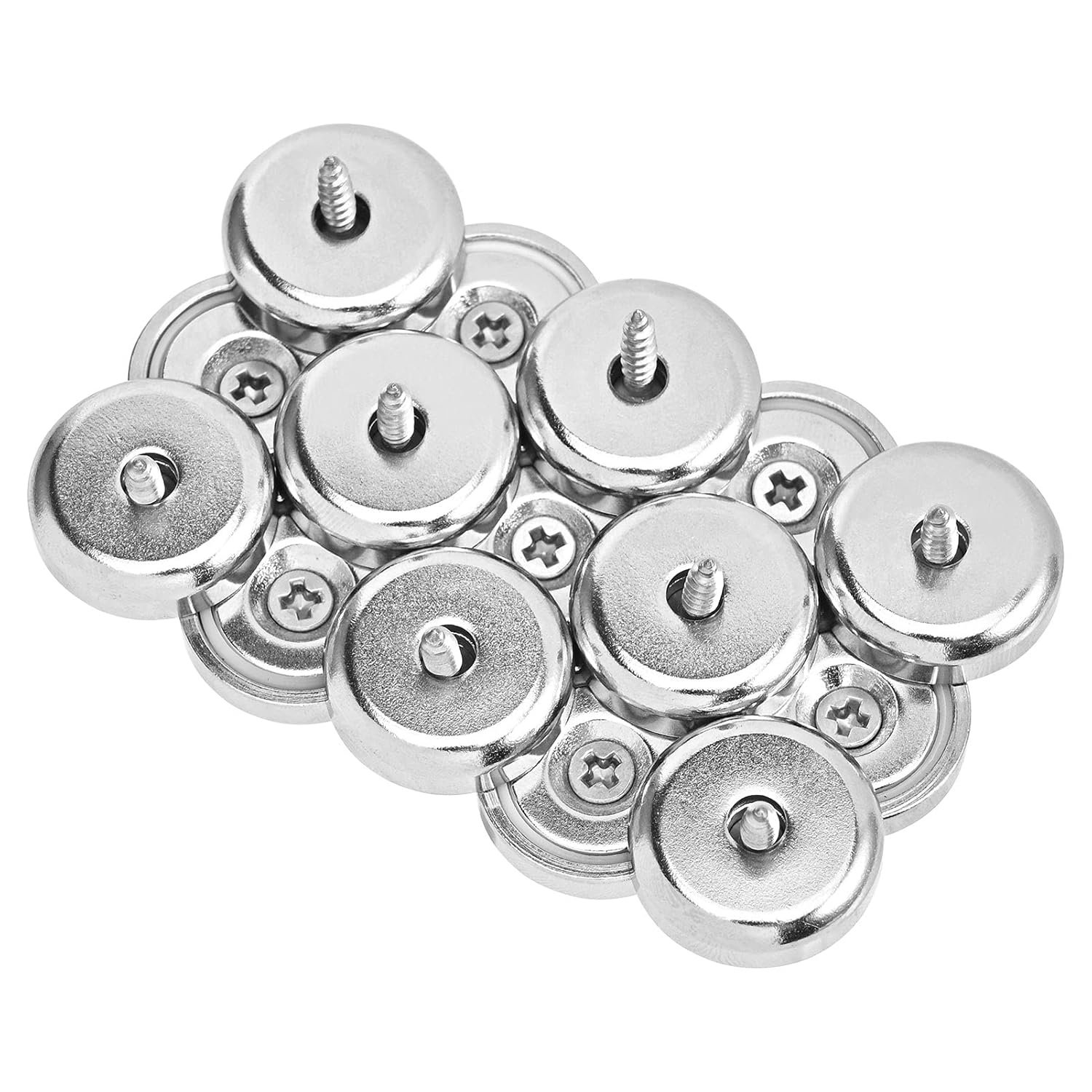 12 Pièces Aimants En Néodyme 10 KG Force 20 X 7 Mm Avec Trou Et Capsule, Aimant En Pot Fraisé Avec Vis Et 12 Coussins En Acier (Argent Brillant) -Fispool Magasin AAHKMJXYDAFdJAOAIMEbOAchlkWZ0oakZn uVZ0mPidMNbILvCvspZ4oG3fPgIqc1P3R0HmlXZ0V 86BESEwXJAZHyudoALN5swvbAXUCryr0A==