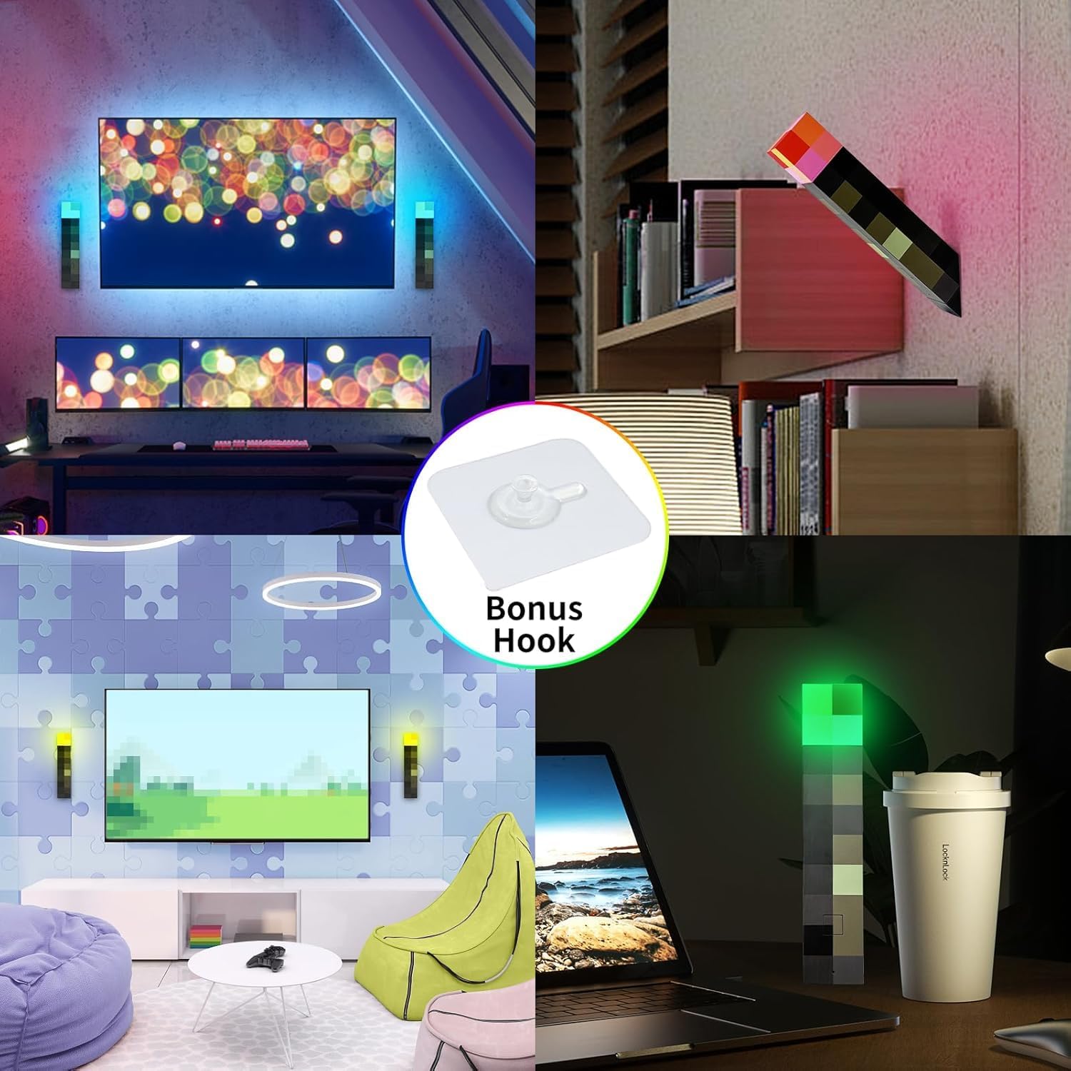 Lámpara de noche 3D para niños