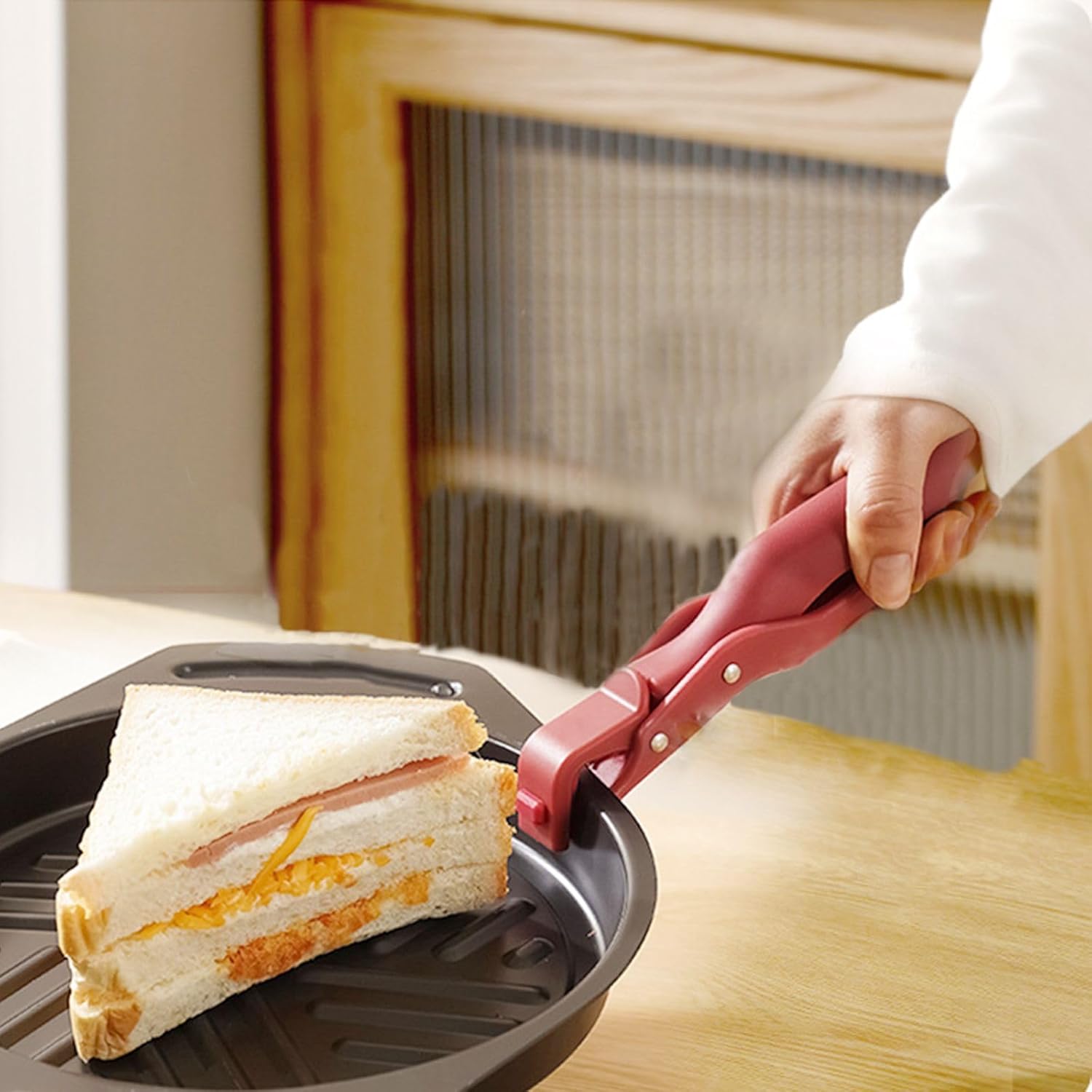 Clip anti scottatura, resistente per piastra | Utensili da cucina per pentole e padelle, pinze per piatti alimentari, gadget da cucina resistenti al calore per spostare piatti caldi