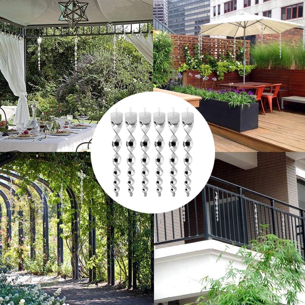 DECKON 12 Pieces Bird Scarer 30cm Pigeon Repeller 360 Degree Bird Repeller, Spiral Reflective Bird Scarer, For Balcony, Fruit Trees, Vegetable Garden -Indoor Flower Pot AAHKMJXYDAFdJAOAIMEbOAchlkWZ0oakZn uVZ0mPidMNbILvCvspZ4oG3fPgIqc1P3gftzAH4YSEwdBb7o4KmJgylfjL9BF XmoIpD2mbUQeg==