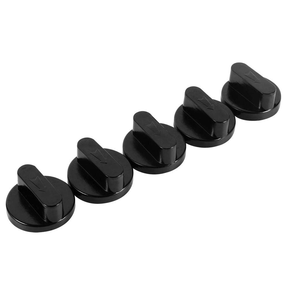 Boutons de contrôle universels noirs
