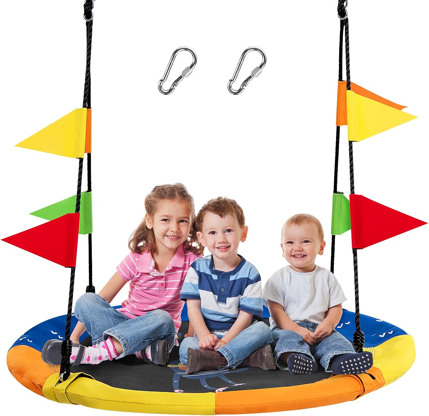 COSTWAY Balançoire Nid D’Oiseau Ø100CM Avec Tente Charge Maximal 150KG Pour Enfants Et Adultes Hauteur Réglable De 100 à 160CM Orange -Pas Cher Clair Jardin Magasin AAHKMJXYDAFdJAOAIMEbOAchlkWZ0oakZn uVZ0mPidMNbILvCvspZ4oG3fPgIqc1P3hY6sakaVTLnf0Dl4hstnRpiulY EOyH7SGGTAOU5Gfg==