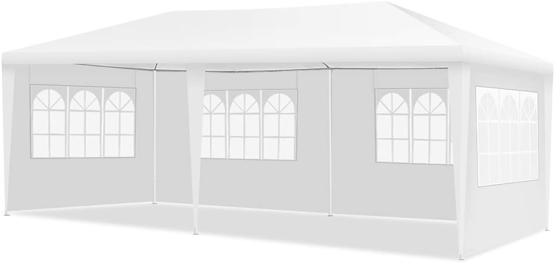 COSTWAY Tonnelle De Jardin/Barnum 9L X 3l X 2,6H M Tente De Réception Avec 5 Parois Amovibles Piquets De Terre Et Fenêtre Sur Côté -Promos Verde Rêverie Boutique AAHKMJXYDAFdJAOAIMEbOAchlkWZ0oakZn uVZ0mPidMNbILvCvspZ4oG3fPgIqc1P3haZ44IjTxGWKkxqsNr5C Kx9gTv WSWo6gOOWUZCd g==