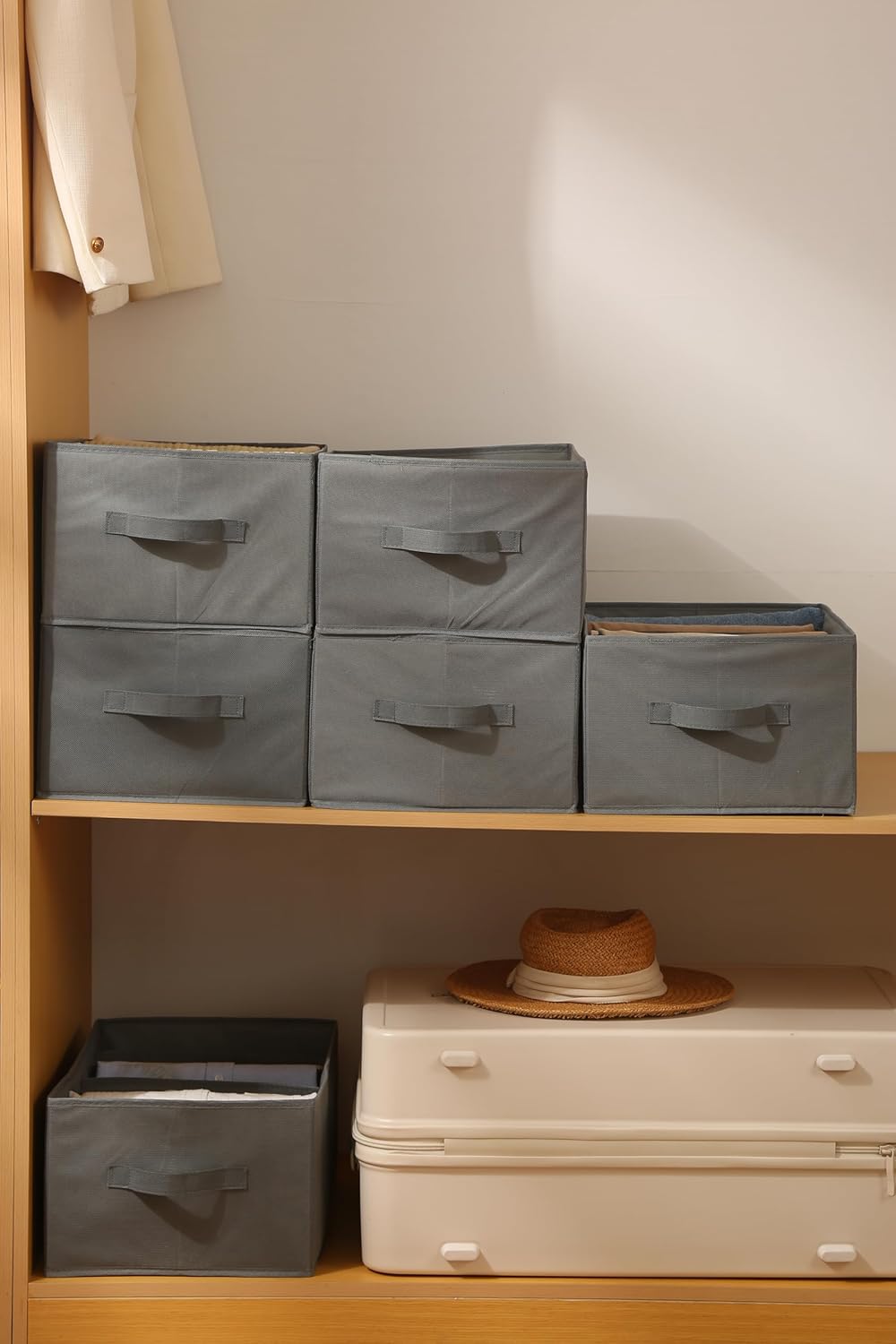 Ervic 2 x organizer per cassetti, per magliette, pantaloni, jeans