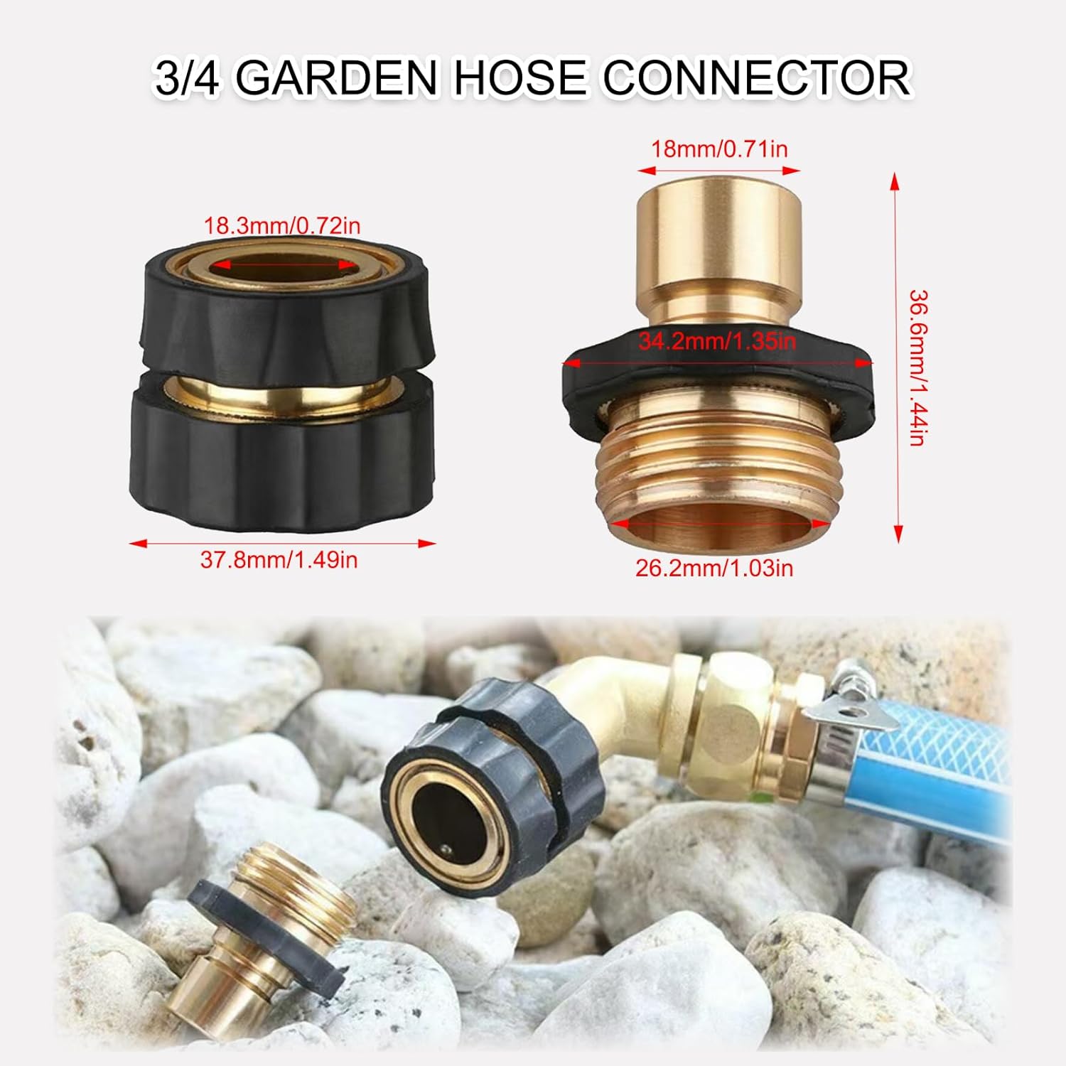 Irovami Quick Hose Connector