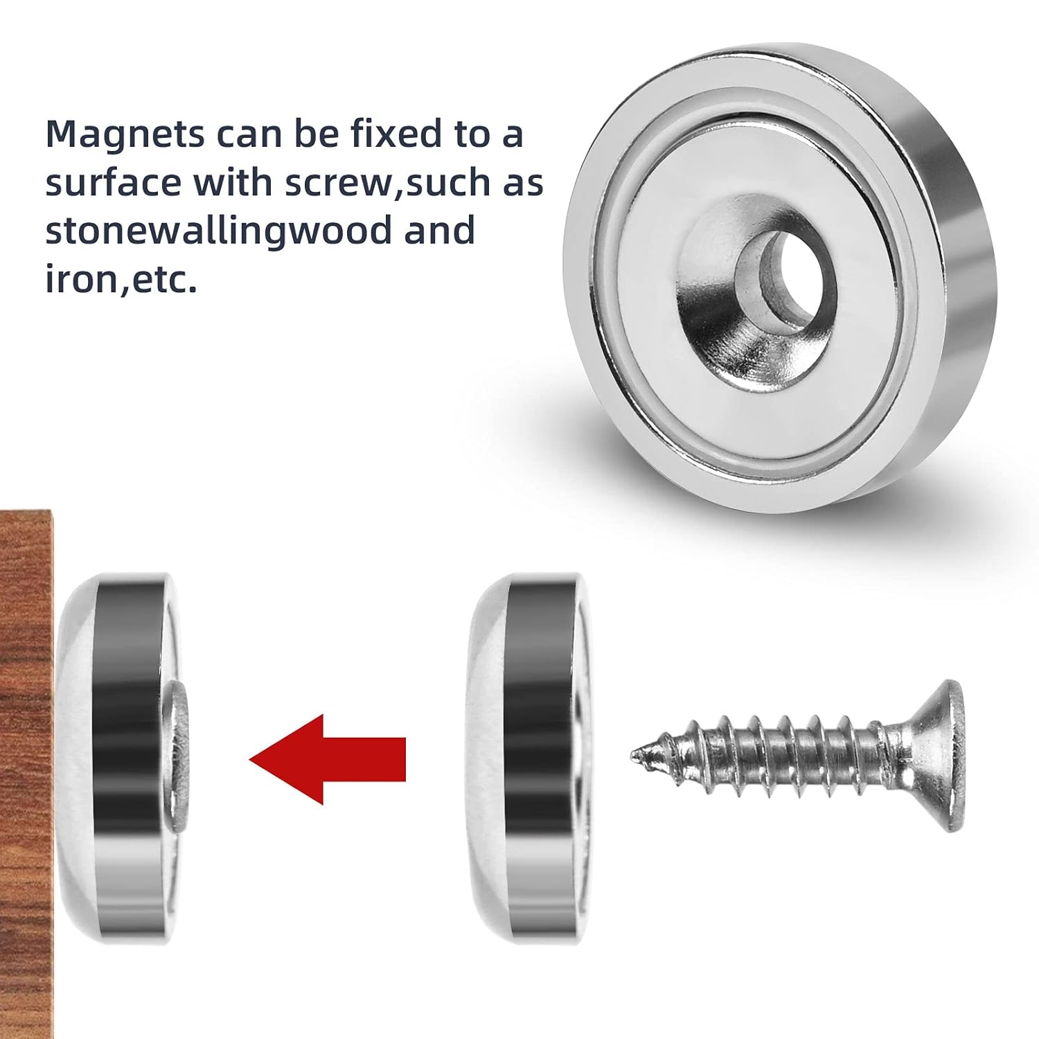12 Pièces Aimants En Néodyme 10 KG Force 20 X 7 Mm Avec Trou Et Capsule, Aimant En Pot Fraisé Avec Vis Et 12 Coussins En Acier (Argent Brillant) -Fispool Magasin AAHKMJXYDAFdJAOAIMEbOAchlkWZ0oakZn uVZ0mPidMNbILvCvspZ4oG3fPgIqc1P3u7quwjo5eaeMFPFGa2ROPRWDL7ALZ ygkzJdrH03bUg==