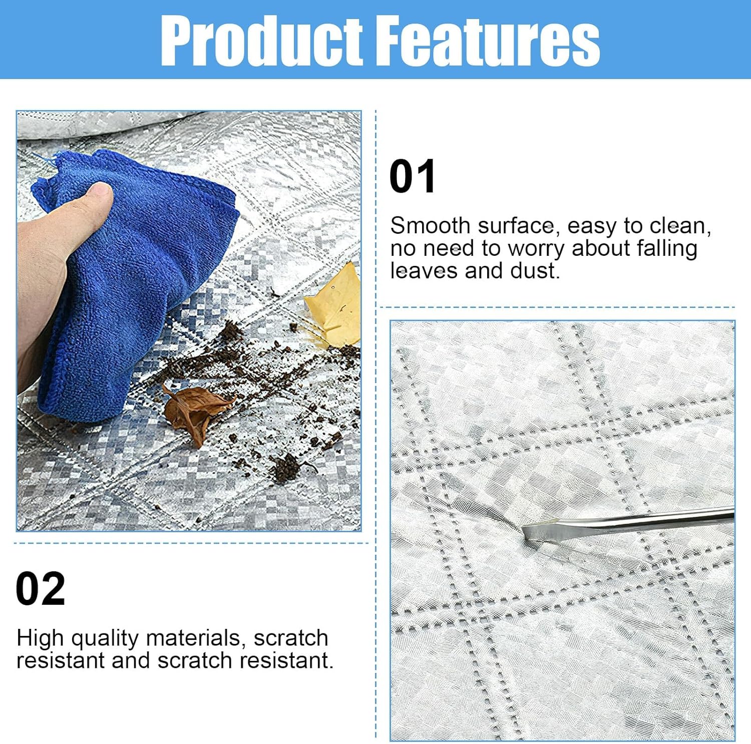 Aiuuee Copri Parabrezza Per Auto Inverno, Copertura Parabrezza - Foto 10