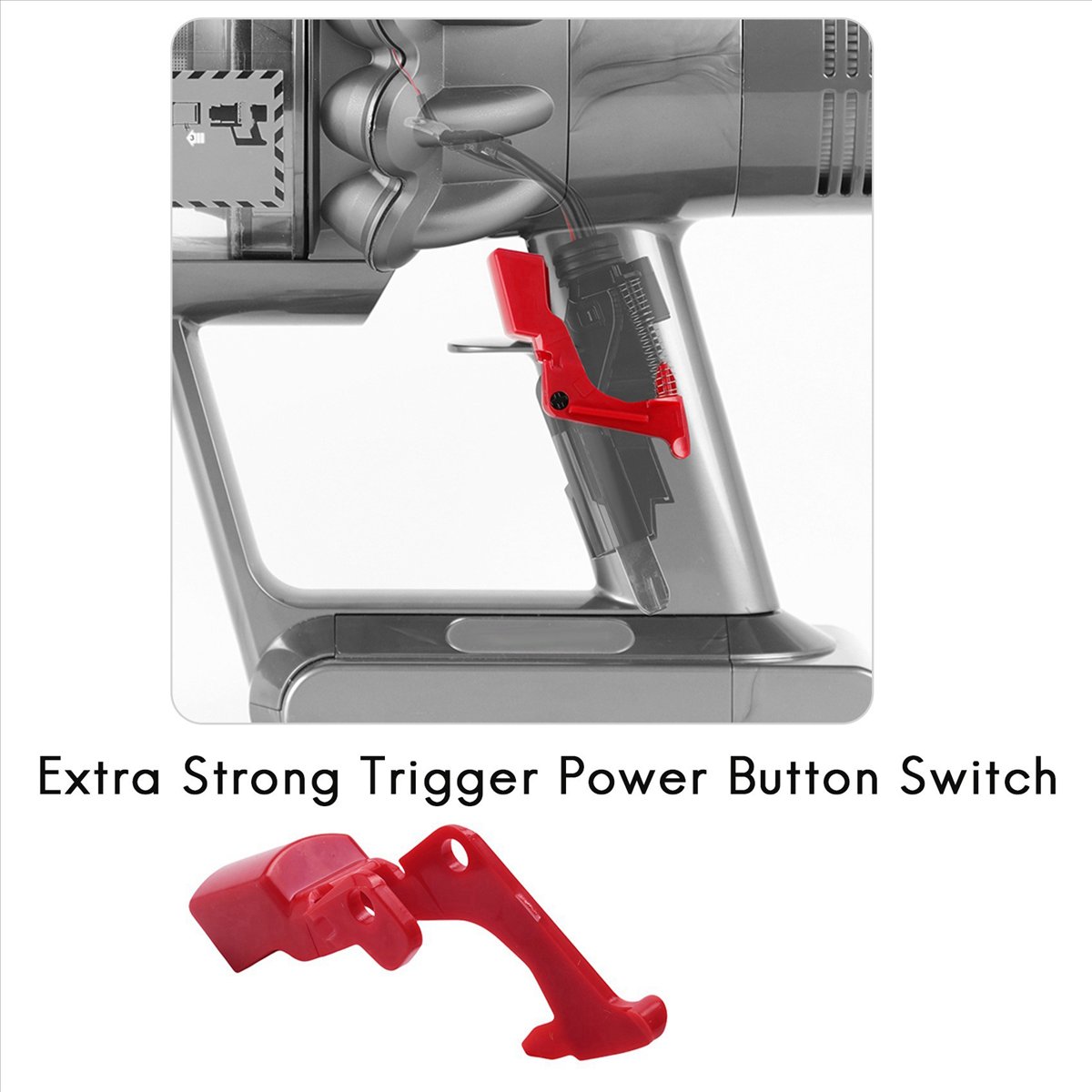2Pcs Extra Strong Trigger Power Button Switch for V10 V11 Vacuum ...