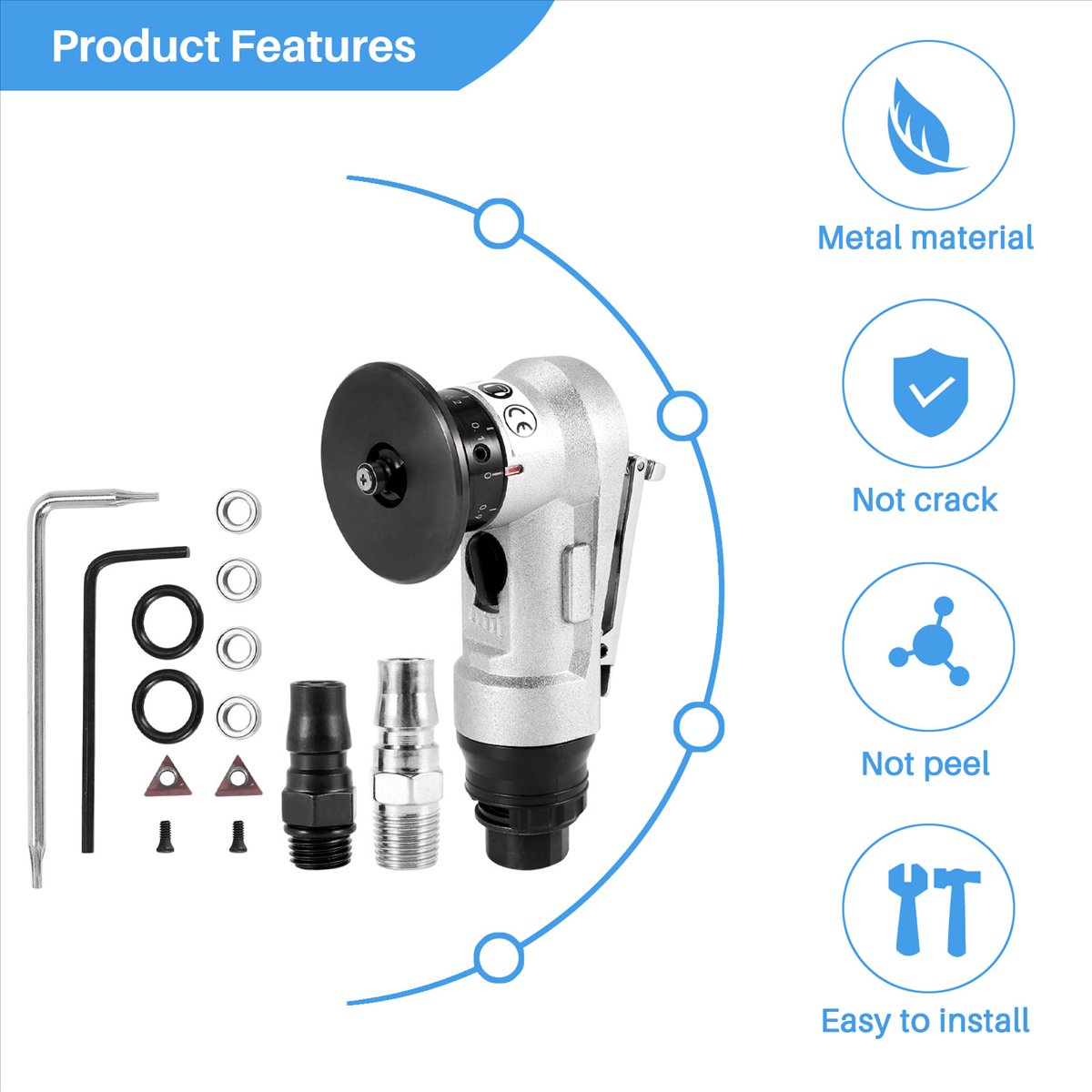 Manual Pneumatic Chamfering Machine, Linear Tools, 45 Degree Metal ...