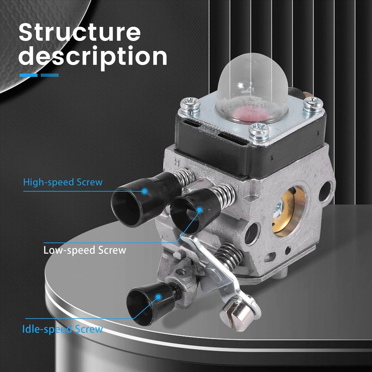 Carburetor for FS55 FS55R FS38 FS45 FS46 KM55 HL45 FS45L FS45C FS46C ...