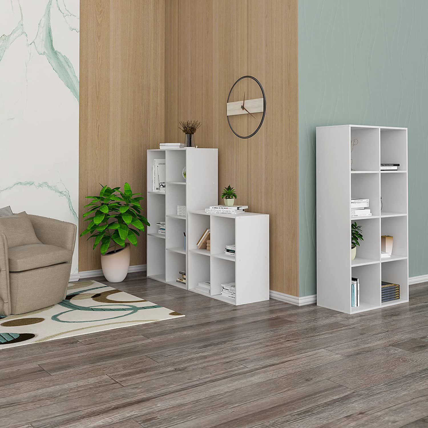 WOLTU Libreria Scaffale Bianca Mensola Di Legno Da Esposizione Per Casa Ufficio 60 Cm -Negozio al dettaglio VIDAXL || HOMCOM || Songmics AAHKMJXYDAFdJAOAIMEbOAchlnAxdU MwNSpOFPb6xOcG2GFrUNlQHsx6twoEbUV0fgczjfbW6juQXH5L4bmV