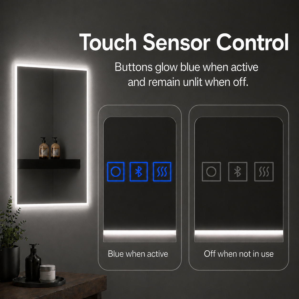 Touch-sensor-led-mirror