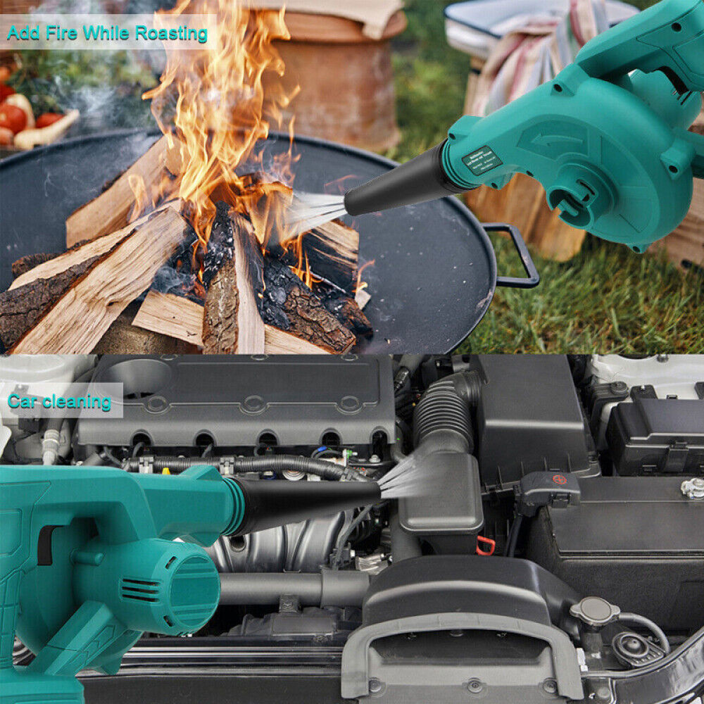 Souffleur Haute Puissance Souffleur à Poussière Sans Fil Pour Batterie Makita 18V - 447 MPH - Portable Sans Balais - Pour Atelier Et Garage Compatible Makita 18v